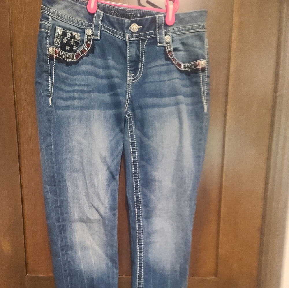 Miss Me Jean's mid rise